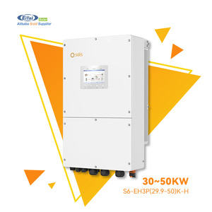 <span class=keywords><strong>Prix</strong></span> usine Onduleur de stockage d'énergie haute tension 30 kVA 40 kVA 50 kVA Série Solis S6 Onduleur solaire hybride triphasé 20 <span class=keywords><strong>kW</strong></span> 60 <span class=keywords><strong>kW</strong></span> - Product Image 1
