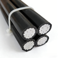 Kabel Aluminium 4 Inti IEC 60502-1 600/1000V 70mm 95mm 120mm 240mm, Kabel Daya Berinsulasi XLPE, Harga
