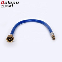 Tuyau flexible et raccords de conception la plus récente, tuyau de douche en PVC, tuyau de plomberie tressé en acier inoxydable pour salle de bain
