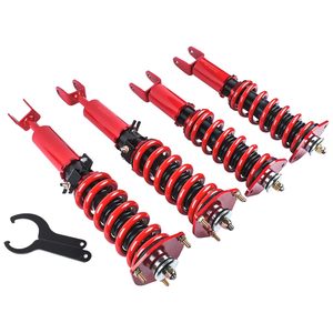 Amortisseurs GO Racing compatibles avec Infiniti G35 2003-2007 <span class=keywords><strong>Nissan</strong></span> 350Z 2003-2008 (Z33) berline RWD, kit de réduction de hauteur réglable - Product Image 1