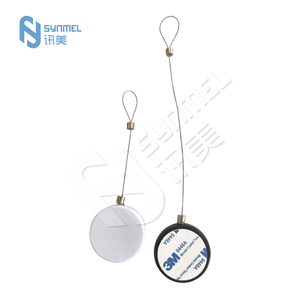 Synmel cáp có thể thu vào khóa mùa xuân nạp an ninh vòng tròn kéo hộp cho điều khiển từ xa và máy tính bảng showroom <span class=keywords><strong>EAS</strong></span> hệ thống - Product Image 1