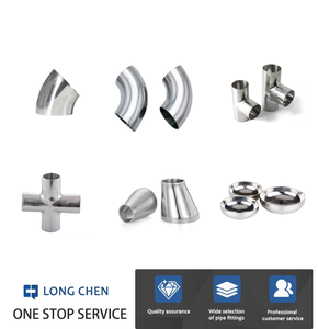 Áp lực cao Phụ kiện vệ sinh ngành công nghiệp nước giải khát 304 thép không gỉ đồng tâm giảm mịn mông hàn rèn đầu 3A - Product Image 6