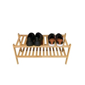 Master Craftsman Bamboo <b>Shoe</b> <b>Rack</b> 3 Tier Foldable <b>Storage</b> Organizer For Entryway And Home Use - Product Image 5