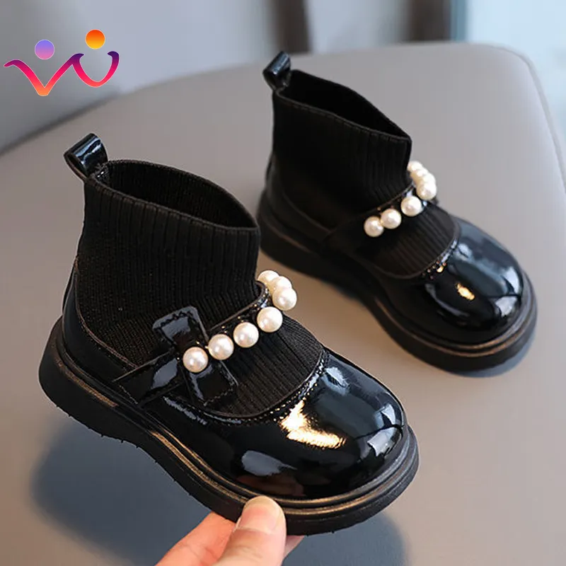 Moda bambini fondo morbido principessa stivaletti comodi scarpe sportive Slip-on da passeggio bambini ragazzi ragazze Sneakers scarpe Casual