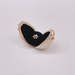 Caja de anillo en forma de rosa para el día de San Valentín, embalaje de joyería abierto de doble cara, moderno y elegante - Product Image 5