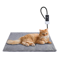 Plaque chauffante électrique moderne pour animaux de compagnie, coussin chauffant à température constante pour chiens, chats, lapins, petits animaux