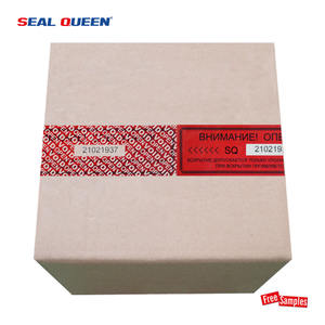 Sello Queen VOID ABIERTO Autoadhesivo Anti ladrón Troquelado Fácil rasgado Sello <span class=keywords><strong>de</strong></span> seguridad con logotipo Cinta a prueba <span class=keywords><strong>de</strong></span> manipulaciones para bloqueo <span class=keywords><strong>de</strong></span> embalaje - Product Image 3