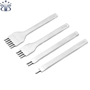 ชุดเครื่องมือเจาะหนัง 4 ชิ้น ขนาด 3/4/5/6 มม. สำหรับงาน DIY  ขนาด 1/2/4/6 นิ้ว  ชุดสิ่วเจาะหนัง  เครื่องมือเย็บหนัง - Product Image 3