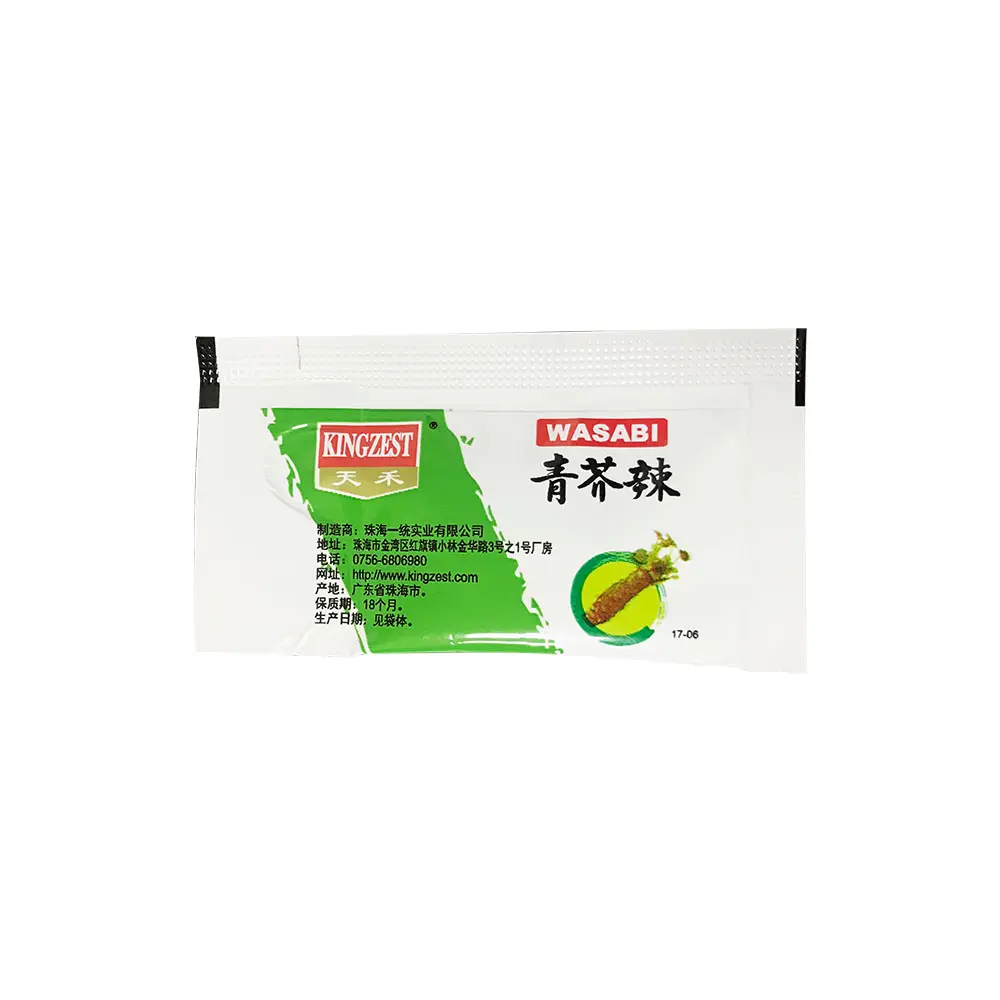 Halal Sushi Wasabi Senfs auce Mini Beutel Wasabi Paste Sashimi Wurzel