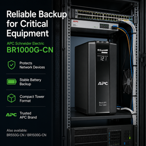 <span class=keywords><strong>APC</strong></span> <span class=keywords><strong>Back</strong></span> <span class=keywords><strong>UPS</strong></span> Pro Haute capacité Onduleur à onde sinusoïdale pure AVR Affichage LCD Protection des lignes de données Protection contre les surtensions pour PC haut de gamme Station de travail - Product Image 6