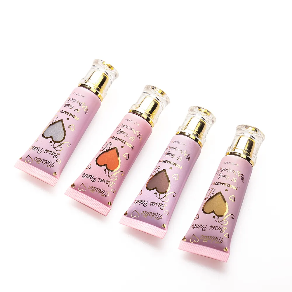 Косметика маркировка производителя OEM пользовательские жидкие тени для век тонирование черные огни металлические жемчужные жидкие тени для век