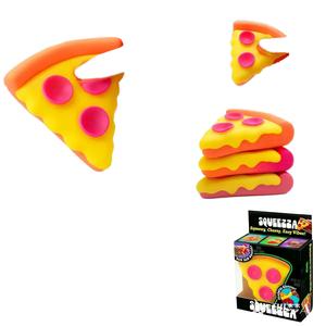 Juguete Antiestrés Creativo en Forma de Rebanada de Pizza, Blando y Agradable al Tacto, de Plástico No Tóxico, para Aliviar la Ansiedad, Autismo, TDAH, Oficina, Escritorio - Product Image 3