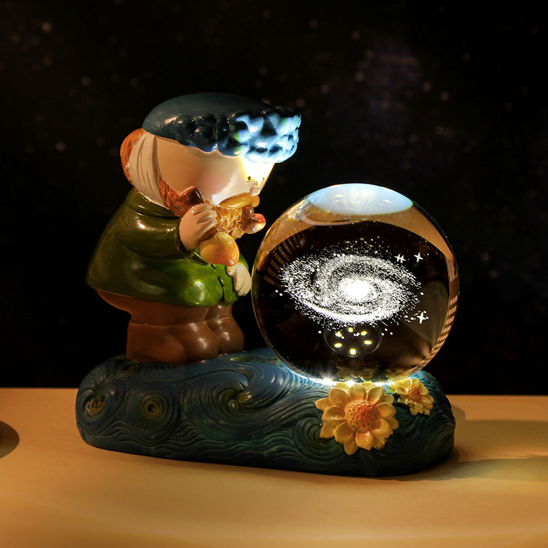 Van Gogh Starry Sky Sphere - Star River