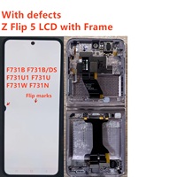 Pantalla LCD OEM WEEKNOW para Z Flip 5 F731B/DS de 6.7 Pulgadas, Reemplazo del Ensamblaje del Digitalizador de Pantalla Táctil, 1 Año de Garantía