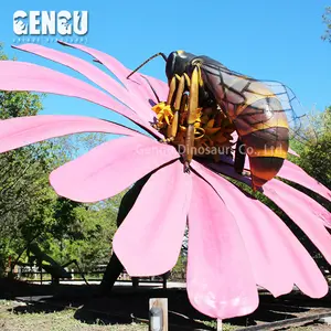 Estátua para decoração ao ar livre insetos plásticos grandes