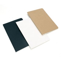 Benutzer definiertes Kraftpapier-Softcover-Schulheft mit gefütterten/leeren/gepunkteten Innenseiten