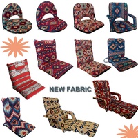 Siège de sol en tissu saoudien pour mariage, tapis de sol pliable, pour l'extérieur, style arabe, saoudien, avec Support arrière