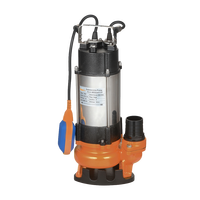 Pompe à eau submersible WaterPro 750w, sortie 3 pouces, 220v, grand débit, pour eaux usées, pompe AC pour usage domestique