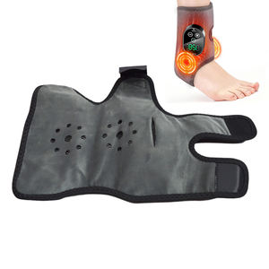 Masseur de pieds sans fil masseur de revitalisation des pieds enveloppement de pieds chauffant par vibration avec tendinite d'achille et fasciite plantaire - Product Image 1