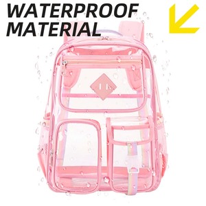 <span class=keywords><strong>Zaino</strong></span> Scolastico Trasparente in PVC con Multi Tasche <span class=keywords><strong>per</strong></span> <span class=keywords><strong>Scuola</strong></span> <span class=keywords><strong>Media</strong></span>, Fornitore all'Ingrosso - Product Image 6