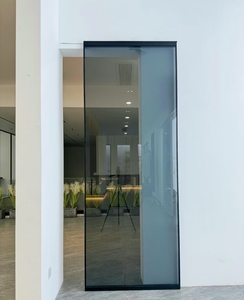 Sistema di <span class=keywords><strong>Porte</strong></span> Scorrevoli Invisibili di Design Moderno, Kit Hardware Impermeabile per <span class=keywords><strong>Porte</strong></span> Interne e da <span class=keywords><strong>Bagno</strong></span> - Product Image 5