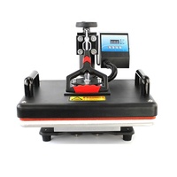 Écran d'affichage unique Sublimation multifonction presse plate Swing Away Machine pour presse t-shirt taie d'oreiller coque de téléphone sweats à capuche