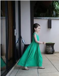 Vestido Maxi de Playa con Diseño de Moda para Niñas, Verano 2019 - Product Image 6