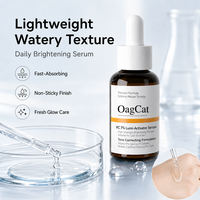 Sérum Visage Éclaircissant et Unifiant OEM/ODM 7% VC Lumi Activator avec Acide Azélaïque et Acide Kojique pour un Teint Lumineux 30ml
