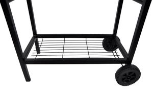 SEJRバーベキューグリルチャコールバーベキューグリル、サイドテーブル付き屋外オフセット喫煙者 - Product Image 6