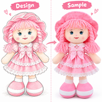 Peluche personnalisée, poupée en tissu, princesse, animaux en peluche, peluches en laine, robe pour filles, cadeau, boutique, fournitures