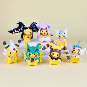 Set de Figuras de Acción de Pokémon de Dibujos Animados, Accesorios, Muñeco 3D, Decoración para Coche, Pastel, Mesa, Figura de Acción, Regalos para Niños, Venta al por Mayor - Product Image 1