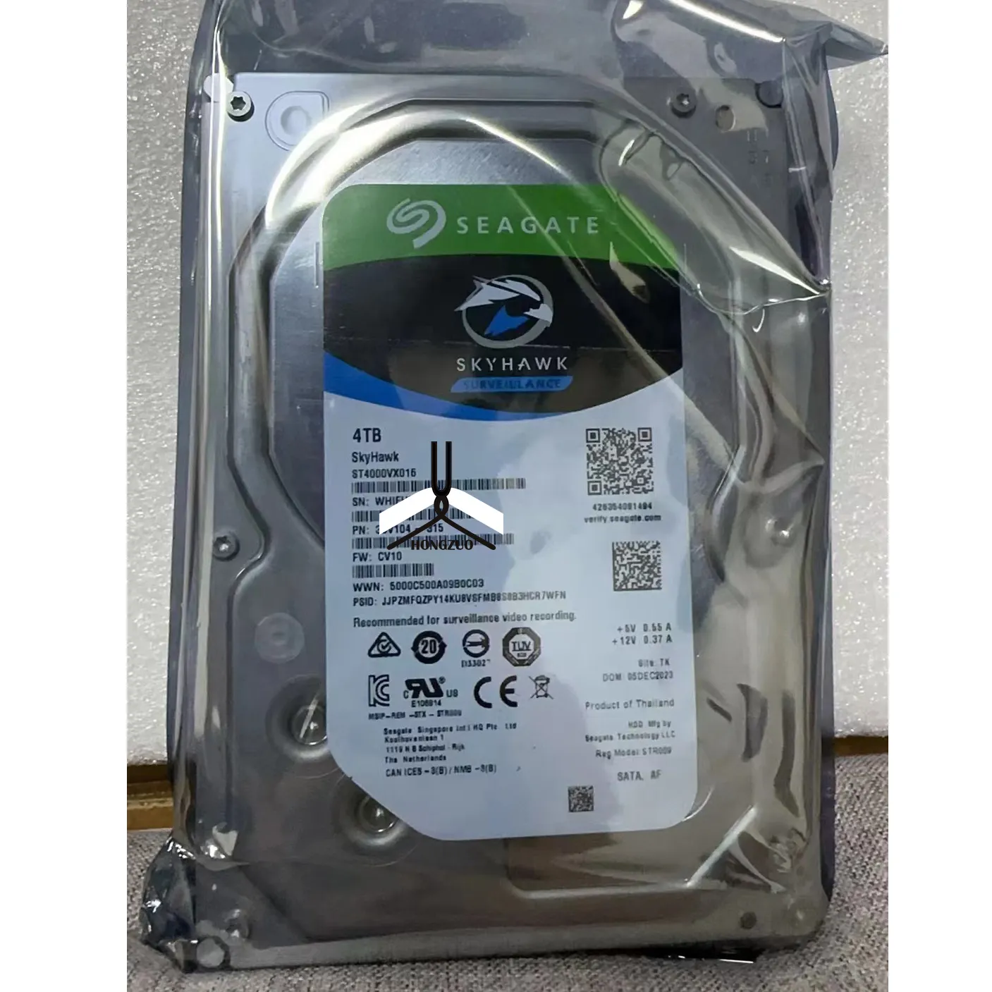 Seagate Skyhawk st4000vx016 ổ cứng nội bộ 3.5 #34; 4000 GB nối tiếp ATA III