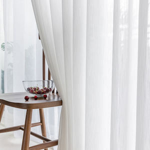 Innermor-Cortinas <span class=keywords><strong>de</strong></span> tul <span class=keywords><strong>de</strong></span> decoración sólida personalizadas, sala <span class=keywords><strong>de</strong></span> estar estilo japonés coreano para, dormitorio, <span class=keywords><strong>cocina</strong></span>, ventanas - Product Image 3