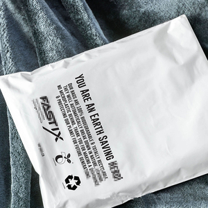Bulk Wholesale Bright White Biodegradable Express <b>Envelope</b> New Virgin Material Thickened <b>Color</b> Print PE Shipping Bag - Product Image 5
