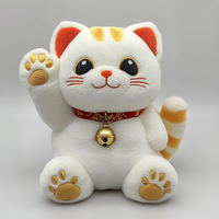 Mini chat porte-bonheur de décoration personnalisée Articles d'ameublement Jouet en peluche Kawaii Anime personnalisé