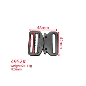 Personnalisé 32mm 4952 Boucle De Ceinture De Luxe 25mm En Alliage De Zinc <span class=keywords><strong>Paracord</strong></span> Bracelet Boucle Classique Casquette De Baseball Soie Durag Boucle Chaîne Sac - Product Image 5