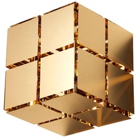 Cube de précision 8 mm en laiton massif/acier inoxydable - Usiné CNC et poli - Composants industriels et artisanat - Service OEM personnalisé