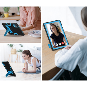 เคสกันกระแทกสำหรับ Lenovo Tab M11 Xiaoxin Pad 11 Moto Pad 2026 Dtab D-51F พร้อมขาตั้ง ซิลิโคน+PC <span class=keywords><strong>แ</strong></span>ข็งแรง ทนทาน บางเฉียบ เหมาะสำหรับเ<span class=keywords><strong>ด</strong></span>็ก - Product Image 4