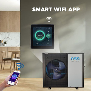 Calentador de Agua con Bomba de Calor Monobloque Inverter Inteligente con WiFi y APP, R32 R290, Independiente, para Uso en Exteriores y Hoteles, Soporte Alemán, Acero Inoxidable - Product Image 1