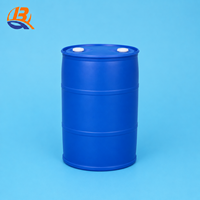Tambor de Plástico HDPE de Alta Pureza de 200L para Cuarto Limpio, Barril Químico de Doble Capa para Productos Químicos y Reactivos Electrónicos y de Semiconductores