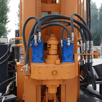 Offre Spéciale – Foreuse pneumatique sur chenilles de 350 m pour puits d'eau DTH, machine de forage pour l'irrigation agricole, certifiée CE ISO