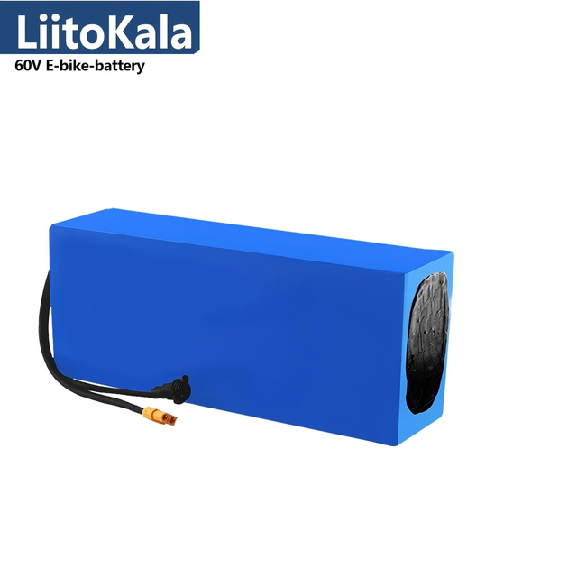 LiitoKala 60V20Ah Ebike Battery 18650 16S8P 60V Lithium Ion Battery Electric Bicycle Battery 60V 3000W Electric Scooter Battery