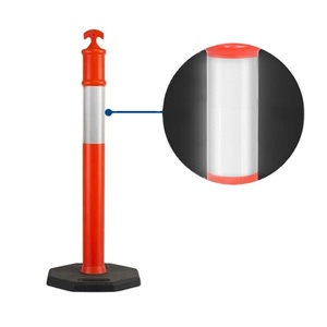 Avertissement de <span class=keywords><strong>trafic</strong></span> de 2025 Offre Spéciale délinéateurs flexibles de bornes de poteau en PVC - Product Image 3