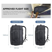 Sac à dos extensible pour ordinateur portable de haute qualité avec logo personnalisé grande capacité vente en gros de sacs à dos pour ordinateur portable