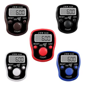 JYD Finger Counter Ring Electronic Counter Ring Counter LED Light with Sound