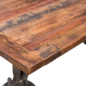 Hackett Mesa de comedor de madera maciza Fabricante personalizado Muebles de colección - Product Image 2