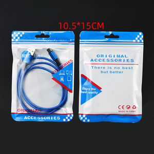 Mobile Phone Accessories Zipper <strong>Bag</strong> Opp Packaging <strong>Earphones</strong> and Data Cable for Consumer Electronics Including Camera Use - Product Image 4