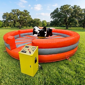 Machine de rodéo gonflable économique, multi-attractions pour enfants/adultes, <span class=keywords><strong>location</strong></span> pour fêtes - Product Image 1