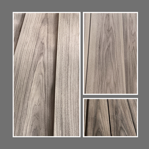 Natural <strong>Veneer</strong> Clear Texture Mountain Pattern <strong>Black</strong> Walnut <strong>Veneer</strong> For Interior Decor <strong>Plywood</strong> Face Board