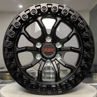 Jantes tout-terrain personnalisées Beadlock 4x4 en alliage forgé pour camionnette